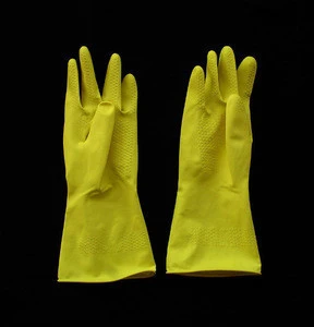 retail household rubber gloves/laundry gloves/dish washing latex glove