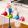 Reusable Silicone Mobile Cable Clips