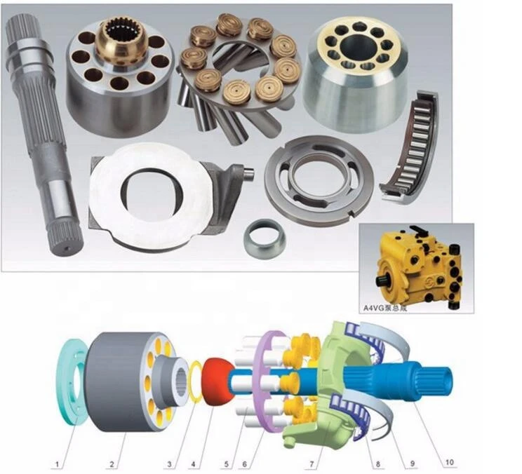 Rexroth A4VG71 A4VG90 A4VG125 Hydraulic Travel Motor Repair Kit Spare Parts