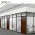 Import RG83  Factory Custom Office Used Aluminum Partitions Dividers Glass Partition Building Decoration Living Room Glass Partition from China