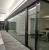 Import RG84 Custom Design Modern Aluminum Metal Windproof Durable Glass Door Office Partition Glass Wall from China