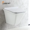 Rimless wall-hung toilet hot sale one piece toilet bathroom wc Chaozhou ceramic sanitaryware toilet closet