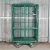 Import rolling metal storage cage with wheels, rolling cage handcart for sale from China