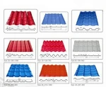 roof tile making high quality glazed steel tile machine machine for roof forming
