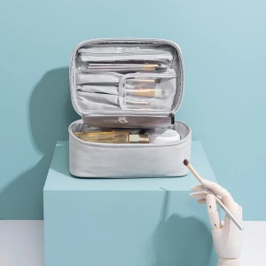 Roomy Cosmetic Bag PouchPurse Handbag with Zipper cosmetic bag Waterproof Makeup Bag beauty case Special design hot-sale