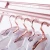 Import Rose Gold Aluminum Collapsible Clothes Drying Rack Laundry For Garment Dryer Stand from China