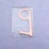 Rose Gold Door Handle The Contactless Button Open Tool The Elevator Brass