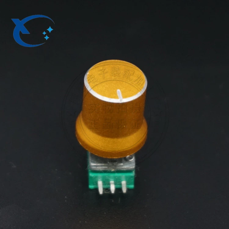 rotary switch volume control potentiometer aluminium alloy  6mm knob