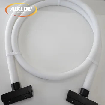 Round Tube 360 Degree Illuminated Monochrome Neon Strip With Magnetic Track Round Tube 360 Degree Illuminated Neon Strip