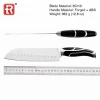 RUITAI New product 7inch kitchen Santoku Japanese chef knife with black ABS handle