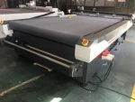 RUK Europe design digital flatbed door mat cutting machine  CNC dish cloth & towel set cutting plotter for home decoration