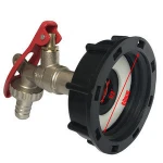 S60x6 Lockable IBC Faucet Tank Adapter Thread Outlet Tap Connector Replacement Valve Fitting Parts Home Garden Water Connectors