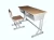 Import school table chair/student desk and chair from China