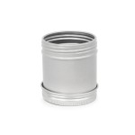 Screw top metal cans, metal cans with lids, metal tin can