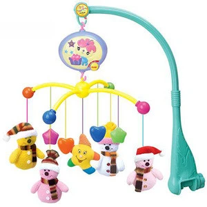 SE972059 Electric Musical Bed Mobile Bell Toys For Baby