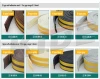 Self-adhesive 3M door seal EPDM sponge rubber strips