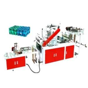 Semi Automatic Dog Poo Bag on Roll Making Machine