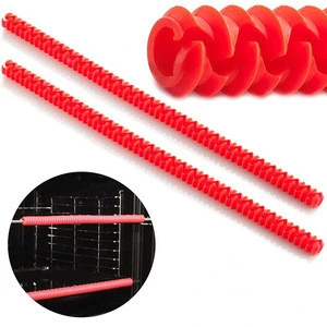 Set of 3 Prevent Nasty Burns and Scars Heat Resistant Silicone Oven Rack Guards
