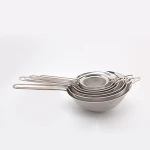 Set of 7 Fine Mesh Stainless Steel Strainer