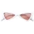 Import Sexy cat eye 2019 vintage uv400 FDA CE test triangle sunglasses women from China