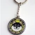 Import Shiba Inu Dog silvery Hard Enamel Pin Badge with nickel Plating from China