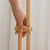 SHIMOYAMA Household Hand Push Long Beech Wooden Stick Handle Broom and Dustpan Set
