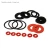 Import Silicone Rubber O-Rings for High Temperature Resistance Machine Red Color Sealing from China