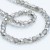 Import Silver hematite glass beads, craft glass beads from China