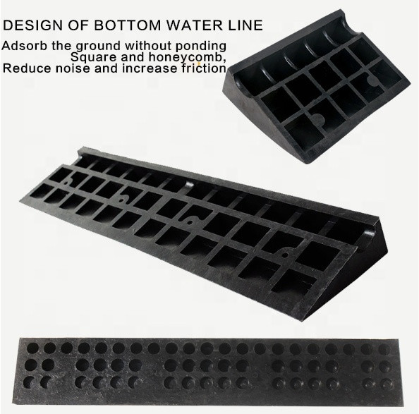 Buy Simple Installation Of Rubber Vehicle Edge Stone Curb Ramp Step Pad ...