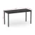 Import Simple style dining room furniture modern table wood/stainless steel stand square simple dining table. from China