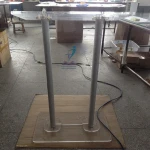 SL-30 CHEAP ACRYLIC PODIUM WITH CORSS IN THE FRONT,ACRYLIC PODIUM,CHURCH PODIUM FURNITURE.