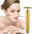 Slimming Face roller 24k Gold Colour Vibration Facial Beauty Roller Massager Stick Lift Skin Tightening Wrinkle Bar