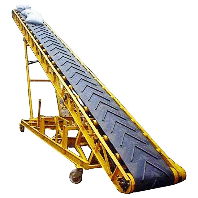 Small Inclined Belt Conveyor With Motor And Magnetic Pulley For Sale In Singapur