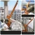 Small lift household multi-function bracket simple lifting goods on the sand construction motor electric crane