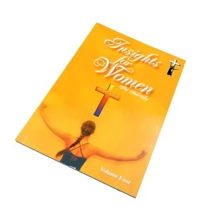 Small MOQ free design low cost paperback book yellow page printing