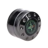 Smoking Dogo 2/3/4 layer 50mm Dia Decorated Metal Herb Grinder with compass