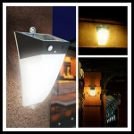 Solar Powered Led Dampproof Outdoor Wall Lamps Antique