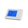 Solar water central heating system thermostat for room underfloor heating
