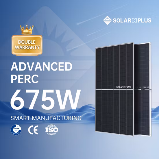 Solarnplus Wholesale Price Solar Module 655W 660W 665W 670W 675W 132 Half Cells Automatic Production Line