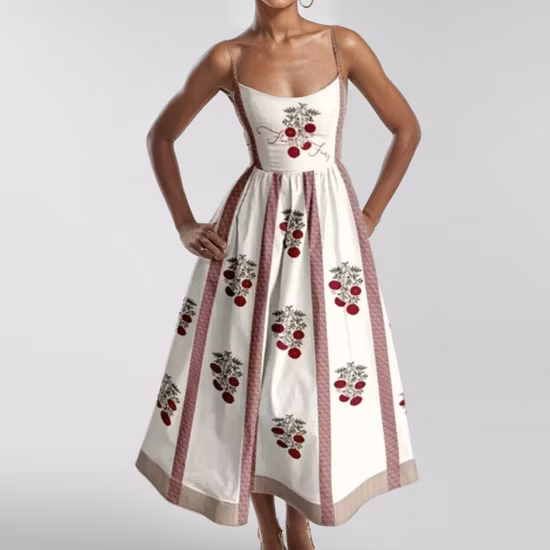 <span>Bohemian Floral Maxi Slip Dress - Chic and Versatile Style</span>