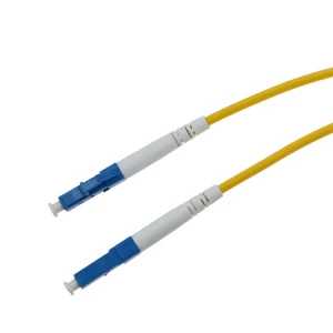 Special Hot Selling ftth LC-LC optic fiber patch cord yellow Singlemode Duplex optic fiber patch cord