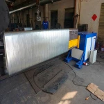 Spiral Pipe Ovalizer, oval duct forming machine
