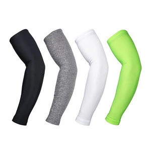 Sport safety sun protection cooling nylon anti uv fishing Compression Arm Sleeve