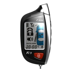 SPY Keyless Entry 2 Way LCD remote start auto central locking wolf Car Alarm System