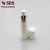 Import SRS empty cosmetic round white 15ml 30ml 50ml plastic lotion airless pump bottle from China