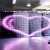 Stage wedding party event backdrop decoration rgb color changing optic fiber curtain led light