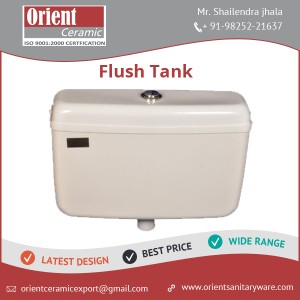 Stained Free Finish Toilet Flush Tank with Large Water Capacity