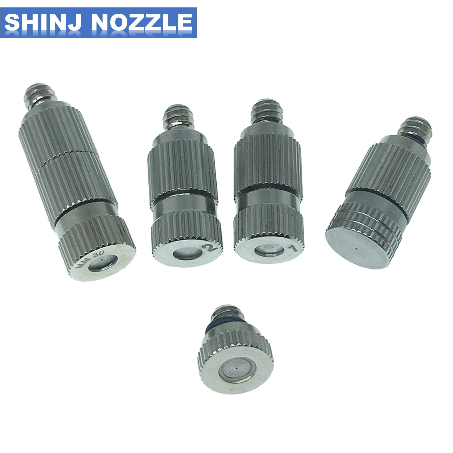 stainless steel 0.5mm misting water fog spray nozzle