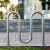 Import Stainless Steel Display Rack Double Tier Bike Rack Storage Floor Bicycle Stand from China