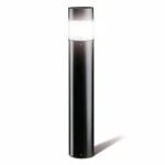 Stainless Steel Driveway Marker Post Lights Nickel Solar Powered LED Garden Path Stake Bollard Lighting